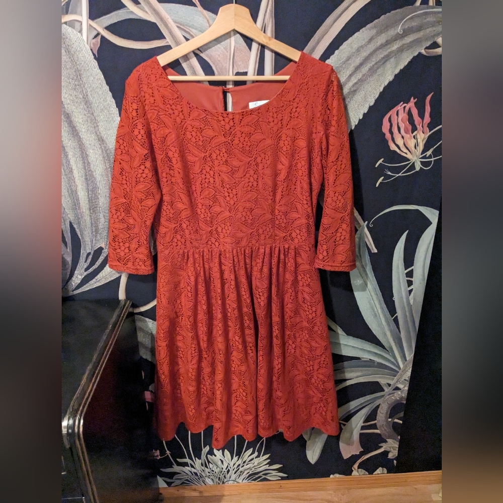 Lace Pumpkin Dress